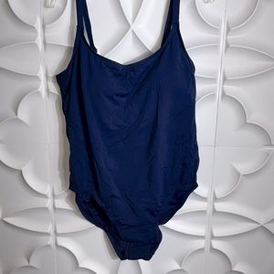 NWT Andie swim amalfi one piece swimsuit navy 3XL